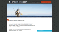 Desktop Screenshot of bohrinsel-jobs.com