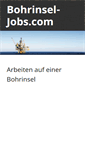 Mobile Screenshot of bohrinsel-jobs.com